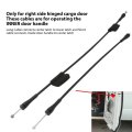 924-350 Door Latch Release Cable Right Side Hinged Replacement For Ford E150 E250 E350