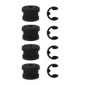 4pcs 68078974aa 68078975aa Transfer Case Shift Linkage Bushing Grommet Fits For 2002-2004 Dodge Ram 1500 Slt Crew Cab Pickup 