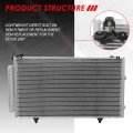 3052 Aluminum A C Condenser Compatible With Lexus Es300 Es330 Toyota Camry Solara 02-08
