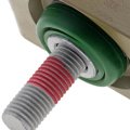 Control Arm Bushing For 2011 To 2020 Ford Explorer Steel Green Bolt In Mounting 0 64 Inside Diameter Front Position 1