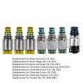 Labwork 7pcs Transmission Shift Control Solenoid Valve Automatic Set 6t45e Replacement For Pontiac Buick Chevrolet