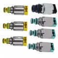 Labwork 7pcs Transmission Shift Control Solenoid Valve Automatic Set 6t45e Replacement For Pontiac Buick Chevrolet