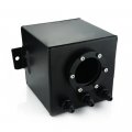 Heinmo 2l Car Fuel Swirl Surge Pot Tank Alloy Universal For 044 Pump Polished Billet Aluminium Black
