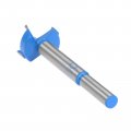 Uxcell Forstner Drill Bits 23mm Tungsten Carbide Wood Hole Saw Auger Opener Woodworking Hinge Drilling Boring Bit Cutter Blue