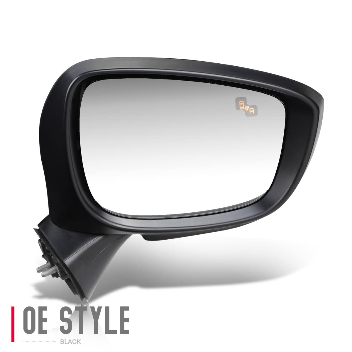 Ma1321215 Factory Style Passenger Right Side Mirror Manual Folding Power Adjust Heated Glass Turn Signal Blind Spot Detection