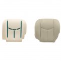 2003 2004 2005 2006 For Chevy Tahoe Driver Lower Leather Seat Cover Foam Shale Tan 