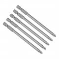 Uxcell 4 Pcs 5mm Ph2 Magnetic Phillips Screwdriver Bits 1 Inch Hex Shank 3 94-inch Length S2 Power Tool