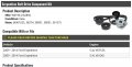 Serpentine Belt Drive Component Kit Compatible With 2009-2014 Ford Expedition 5 4l V8