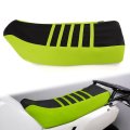 Pvc Leather Seat Cover For Klr650 2008 2018 Waterproof Anti Slip Motorcycle Protector Green Custom Fit Case 