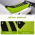 Pvc Leather Seat Cover For Klr650 2008 2018 Waterproof Anti Slip Motorcycle Protector Green Custom Fit Case