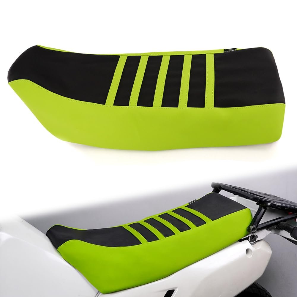 Pvc Leather Seat Cover For Klr650 2008 2018 Waterproof Anti Slip Motorcycle Protector Green Custom Fit Case