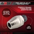 Abn Universal Stud Bolt Extraction Remover 3 8in Drive A 1 4 To 2in 6 12mm Studs Metric Sae Removal Tool