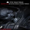 Abn Universal Stud Bolt Extraction Remover 3 8in Drive A 1 4 To 2in 6 12mm Studs Metric Sae Removal Tool