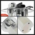 A-premium Electric Fuel Pump Module Assembly With Pressure Sensor Compatible Kia Rio 2003 L4 1 6l Gas Replace 31111-fd200