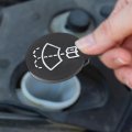 Acropix Windshield Washer Fluid Reservoir Bottle Tank Cap Fit For Buick Encore Cadillac Srx Pack Of 2 Black 