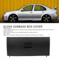 Door Lid Glove Box Cover Car Console Plastic Garbage Black For Bora Mk4