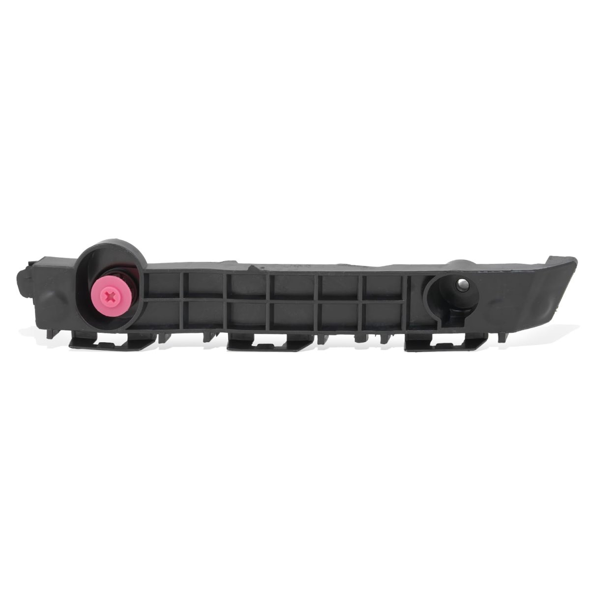 To1042130 Front Bumper Cover Support Bracket For Toyota Tacoma 2016 2023 Driver Left Side Polished Black Reinforced Abs Plastic
