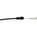 Door Latch Cable For Kia Spectra 2003 To 2009 Plastic And Steel 16 In Length Ball Cylinder Ends Replacement 813712f000 