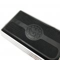 Httmt Chrome Skull Brake Pedal Pad Compatible With H-d Softail Slim Fls Road Glide Fltrx