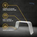 Recpro Trailer Steel Fender 16 Gauge Round And Flat Top Diamond Smooth Design Smooth 10 X 36 17