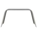 Recpro Trailer Steel Fender 16 Gauge Round And Flat Top Diamond Smooth Design Smooth 10 X 36 17