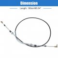 Uxcell Auto Gear Shift Cable Transmission Shifter Replace Fit For Club Car Golf Carts 1984-1997