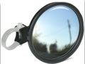 Axia Alloys Black 5 Inch Billet Aluminum Convex Side View Mirror Dune Buggy Sand Rail Atv Polaris Rzr 