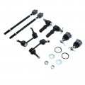 Set Of 8 Front Sway Bar Link Lower Ball Joint Inner Outer Tie Rod End For Nissan Maxima 2000-2003 Infiniti I30 2000-2001 I35