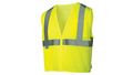 Pyramex Rvz2110x5 Lumen X Class 2 Safety Vest With Zipper 5x-large Hi-vis Lime 