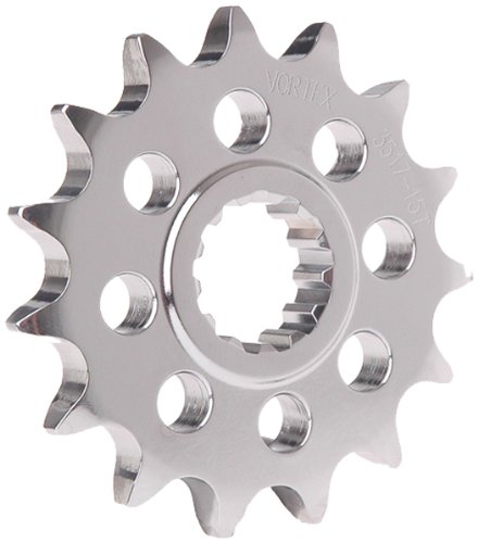16 Tooth 530 Pitch Front Sprocket Black High Carbon Steel Model 3523-16