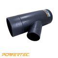 Powertec 70190 Y-fitting 4 X 2-1 2 