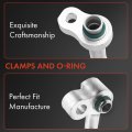 A-premium A C Discharge Line Hose Assembly Compatible With Hyundai Santa Fe 2004-2006 2 4l Compressor To Condenser