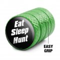 Eat Sleep Hunt Valve Stem Caps For Tire Rim Wheel Aluminum Green