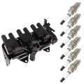 Fits 2005010 For Kia Sportage 2 7l V6 2005-2009 Hyundai Tucson 2 Ignition Coil Packs 4-pins Uf498 1 Coils With 6 Iridium Spark