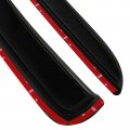 Aintier Side Window Deflectors Sun Rain Guards Set Fit For 2002-2008 Dodge Ram 1500 4 Pcs Black