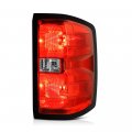 Red Lens Oe-style Tail Light Lamp Assembly For 2014-2018 Chevy Silverado 1500 2500hd 3500hd Incandescent Bulb Model Passenger 