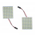 Grandviewtm Super White Energy-saving 5630 5730 48-smd Led Flat Panel Dome Light Auto Car Interior Reading Plate Roof Ceiling