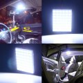 Grandviewtm Super White Energy-saving 5630 5730 48-smd Led Flat Panel Dome Light Auto Car Interior Reading Plate Roof Ceiling