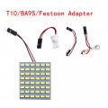 Grandviewtm Super White Energy-saving 5630 5730 48-smd Led Flat Panel Dome Light Auto Car Interior Reading Plate Roof Ceiling