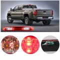 Tresound 3rd Third Brake Light For 1999-2006 Chevy Silverado Gmc Sierra Led Cargo High Mount Lamp Gmt800 Chrome Housing Red