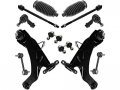 Control Arm Ball Joint Tie Rod End Kit 12 Piece For 2001-2006 Hyundai Elantra 