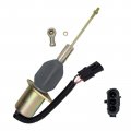 Deleyapars Re53507 12v Electric Fuel Shut Off Run Solenoid For John Deere 4555 4560 4755 4760 4955 4960 8560 8760 8960 9965 