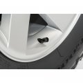 Ipick Image For Chevrolet Z71 Logo In White On Real Carbon Fiber Barrel Black Aluminum Tire Valve Stem Caps