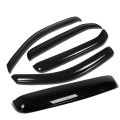 Xterra N50 4pcs Window Deflector Rain Guard 38 Inches Sun Roof Visor Dark Smoke 