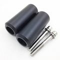Motorcycle Extended Frame Slider For 2004 2005 2006 2007 2008-2012 Yamaha Fz-6 Fz-6s 600 Black