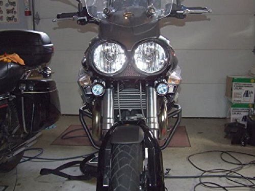 6000k Led Auxiliary Lamps Lights Kit For Moto Guzzi Stelvio