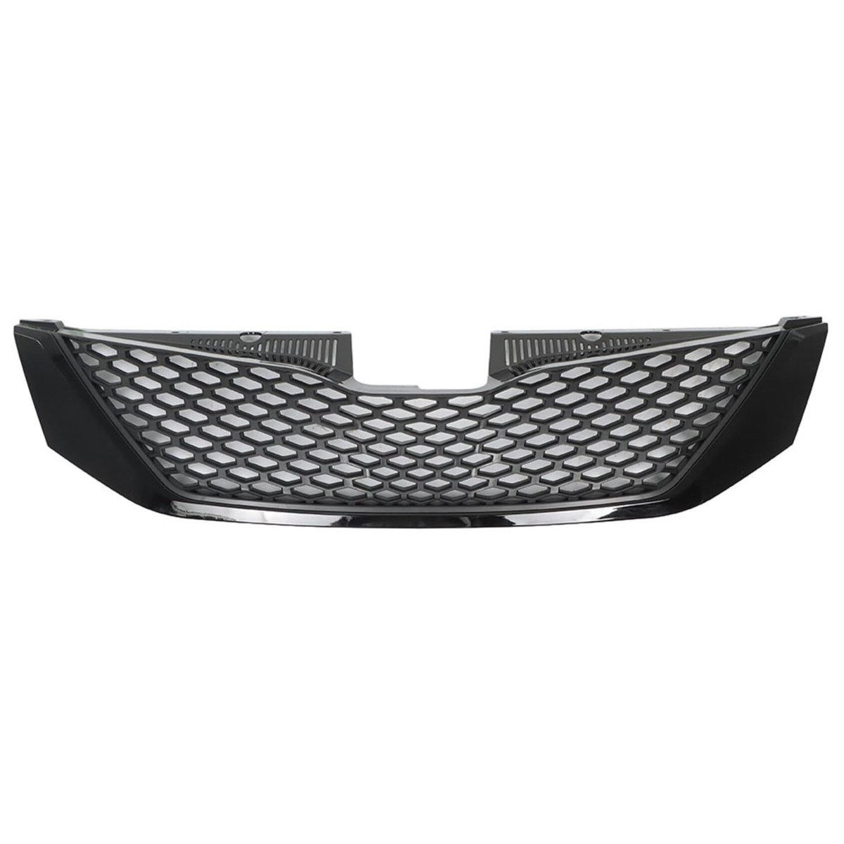 Honeycomb Front Upper Grille Black Grill Replacement For 2011 2012 2013 2014 2015 2016 2017 Sienna Plastic Direct Part