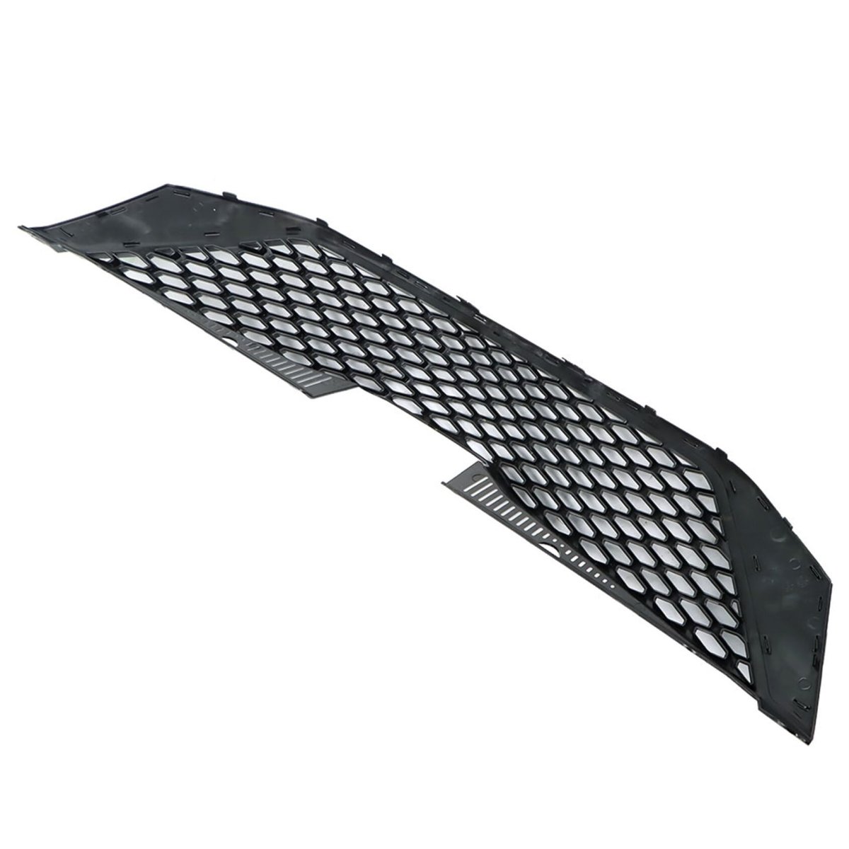 Honeycomb Front Upper Grille Black Grill Replacement For 2011 2012 2013 2014 2015 2016 2017 Sienna Plastic Direct Part
