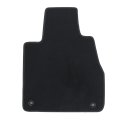 Velour Floor Mats For Acura Mdx 2007 2013 Custom Fit Black Carpet Liners Anti Slip All Season Full Set Front And Rear 2nd Row 