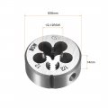 Uxcell 1 2 -12 Bsw Round Die Machine Thread Right Handing Alloy Steel Screw Thread Cutting
